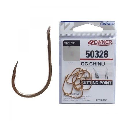 Крючок OWNER 50328-07 Cut Chinu лопатка золото 20шт/уп Крючок OWNER 50328-07 Cut Chinu лопатка золото 20шт/уп