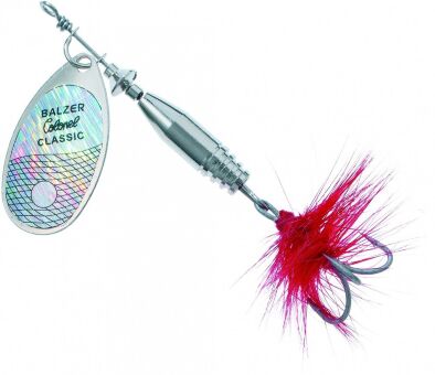 Блесна вращающаяся BALZER Colonel Classic Silver Glitter 14гр, 13038 014 Блесна вращающаяся BALZER Colonel Classic Silver Glitter 14гр, 13038 014