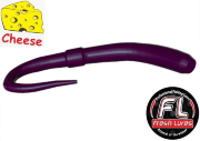 Силиконовая приманка FRESH LURES FlipWorm 3.1”/77мм Сыр #119 10шт/уп