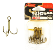 Крючок тройной OWNER 5647TN-08 ST-47TG золото кован 8шт/уп