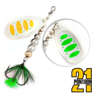 Блесена вращающаяся PONTOON21 Ball Concept #2.5 6.5гр BT02-082