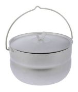 Котелок ШТАМП 6 л с крышкой алюминиевый Котелок ШТАМП 6 л с крышкой алюминиевый