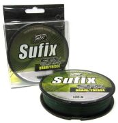 Плетёный шнур SUFIX SFX Braid зеленый 135м 0.12мм 6.5кг