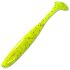 Виброхвост KEITECH Easy Shiner 4.5" PAL#01 Chartreuse Red Flake 11см 7.5гр 6шт/уп