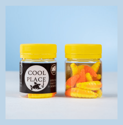 Силиконовая приманка COOL PLACE Maggot 40мм Сыр #Желтый/Оранжевый 10шт/уп Силиконовая приманка COOL PLACE Maggot 40мм Сыр #Желтый/Оранжевый 10шт/уп