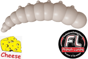 Силиконовая приманка FRESH LURES Big Junior 1.7”/43мм Сыр #104 7шт/уп