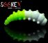 Силиконовая приманка SOOREX PRO Major 42мм 1.9гр Сыр #305 Белый-Шартрез/ White-Chartreuse 6шт/уп