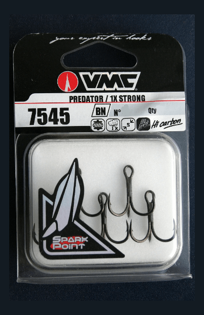 Крючок тройной VMC 7545 BN №6 5шт/уп