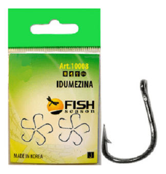 Крючок FISH SEASON Idumezina-Ring №11 колечко черный 8шт/уп 10008-11F Крючок FISH SEASON Idumezina-Ring №11 колечко черный 8шт/уп 10008-11F