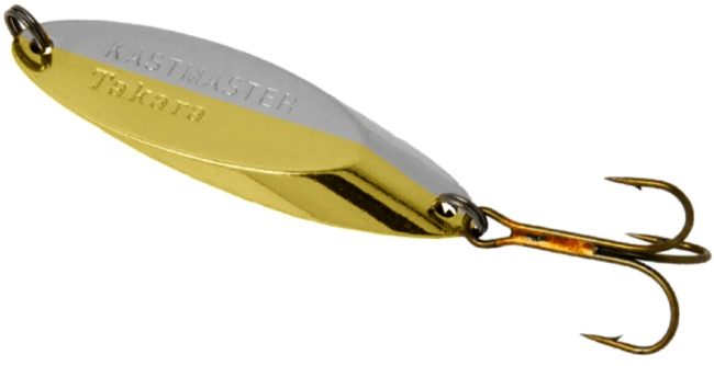 Блесна колеблющаяся TAKARA Kastmaster 49мм 14.0гр цвет: серебро/золото (04)