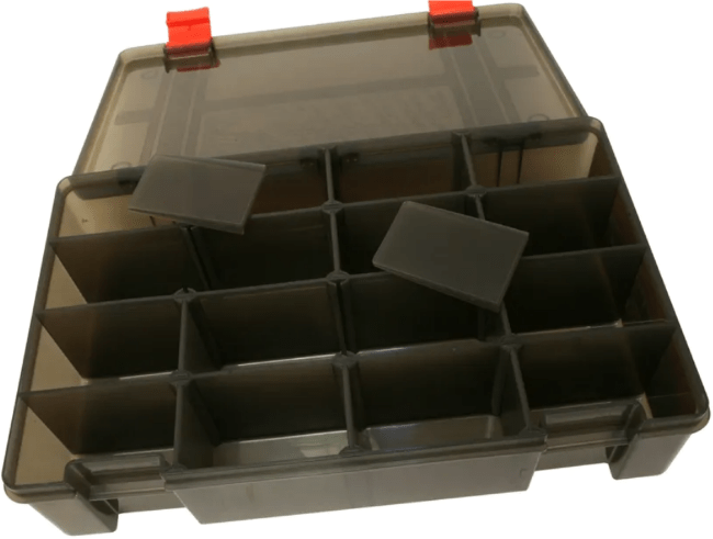 Коробка для снастей FOX RAGE Stack n Store Lure Box large deep 16 отсеков 36x23x8cm (NBX001)