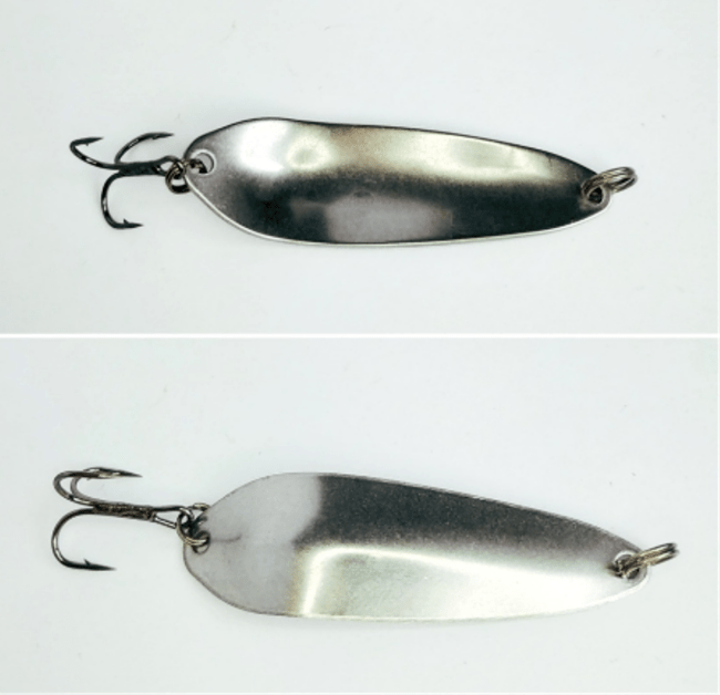 Блесна "Русская приманка" МАНДО 6,5 см /10 гр. Серебро /матовая Блесна "Русская приманка" МАНДО 6,5 см /10 гр. Серебро /матовая