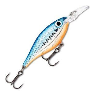 Воблер RAPALA Ultra Light Shad  медленно тонущий 4см 3гр 1.2-1.5м ULS04-SB