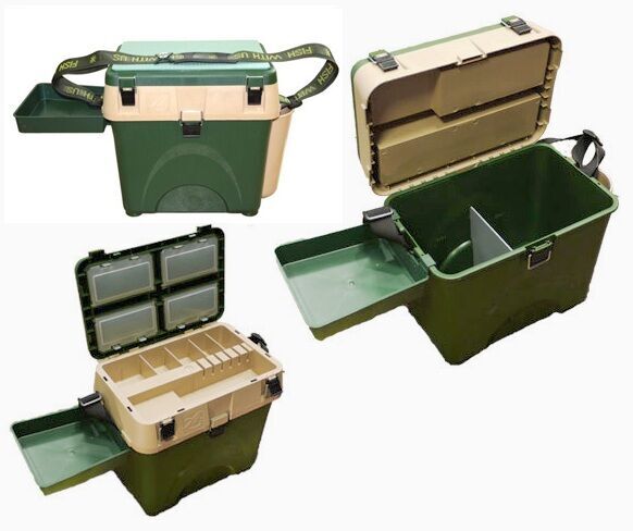 Рыболовный ящик A-ELITA A-XBox (карман, столик, перегородка) Рыболовный ящик A-ELITA A-XBox (карман, столик, перегородка)