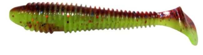 Виброхвост KEITECH Swing Impact FAT 6.8" EA#15T Grape Chart Red FLK 17см 36.5гр 3шт/уп