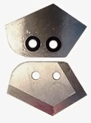 Комплект ножей СТАЛКЕР трёхугловой Ф150