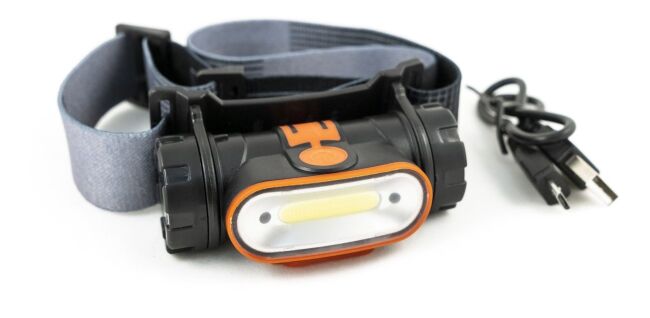 Фонарь налобный KSK Doublegold, 1акк. 3.7в, USB Фонарь налобный KSK Doublegold, 1акк. 3.7в, USB