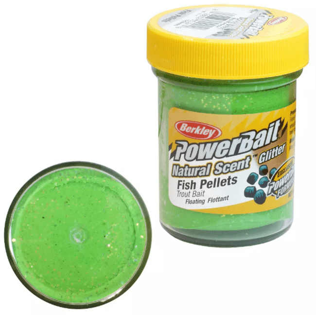 Паста форелевая Berkley Powerbait Natural Scent Glitter Trout Bait (50г) Fish Pellet Spring Green 1239480 Паста форелевая Berkley Powerbait Natural Scent Glitter Trout Bait (50г) Fish Pellet Spring Green 1239480