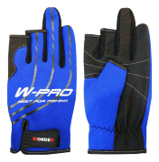 Перчатки WONDER Gloves W-Pro без трёх пальцев, неопрен, цв.:синий #М (WG-FGL042) Перчатки WONDER Gloves W-Pro без трёх пальцев, неопрен, цв.:синий #М (WG-FGL042)