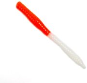 TFT Приманка силиконовая 80 мм. TOY WORMS Цвет: TW-18 Red Orange-Белый, Аромат: Сыр TFT Приманка силиконовая 80 мм. TOY WORMS Цвет: TW-18 Red Orange-Белый, Аромат: Сыр