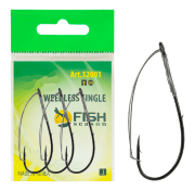Крючок FISH SEASON Weedless Single №1/0 незацепляйка 3шт/уп 12001-1/0F Крючок FISH SEASON Weedless Single №1/0 незацепляйка 3шт/уп 12001-1/0F