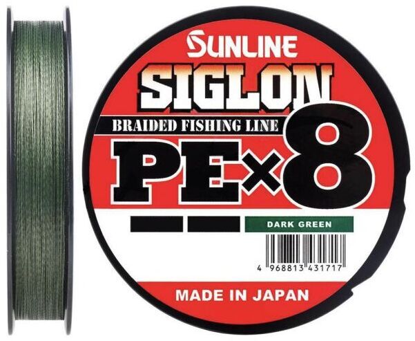 Плетёный шнур SUNLINE Siglon PEx8 150м #0.6/0.132мм 4.5кг светло-зеленый Плетёный шнур SUNLINE Siglon PEx8 150м #0.6/0.132мм 4.5кг светло-зеленый