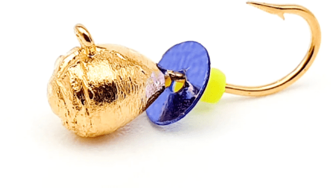 Мормышка вольфрам WORMIX Капля гальваника золото 0,30 гр.Ø3.0мм W-8441