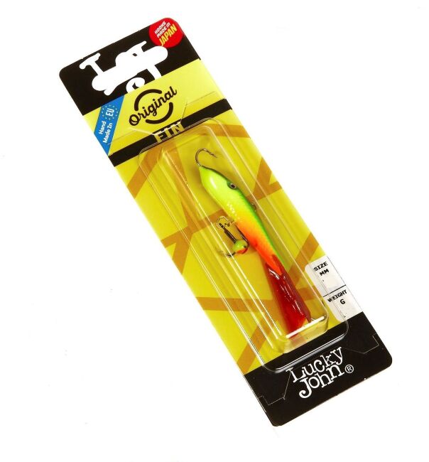 Балансир Lucky John FIN 5 с тройником 70мм 20гр/26RT блистер 71513-26RT