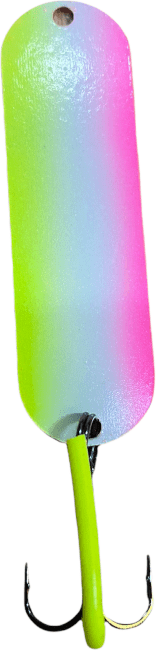 Блесна колеблющаяся TROUTTHEME Trout Special Winter 7.5гр 55мм #101 Glow