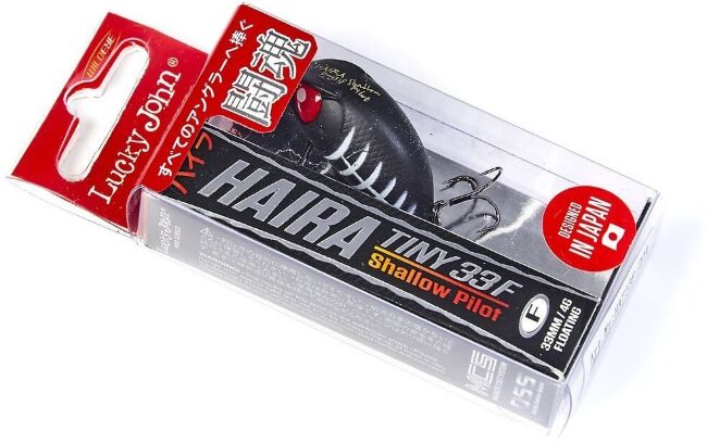 Воблер LUCKY JOHN Pro Series Haira Tiny Shallow Pilot 33F 33мм 4гр до 0.2м #204 HAT33F-204 Воблер LUCKY JOHN Pro Series Haira Tiny Shallow Pilot 33F 33мм 4гр до 0.2м #204 HAT33F-204