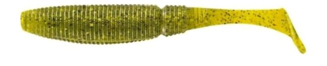 Виброхвост ALLVEGA Power Swim 10см 9гр 4шт/уп #016 green pumpkin