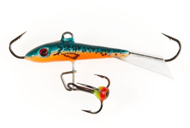 Балансир Lucky John FIN 3 с тр. 40мм/53 блистер Балансир Lucky John FIN 3 с тр. 40мм/53 блистер