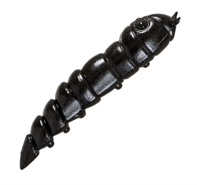 Приманка LIBRA LURES Kukolka 42 # 040 Black 42мм Сыр 10шт/уп