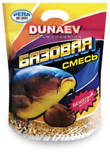 Прикормка DUNAEV Базовая смесь 2.5кг Река Прикормка DUNAEV Базовая смесь 2.5кг Река