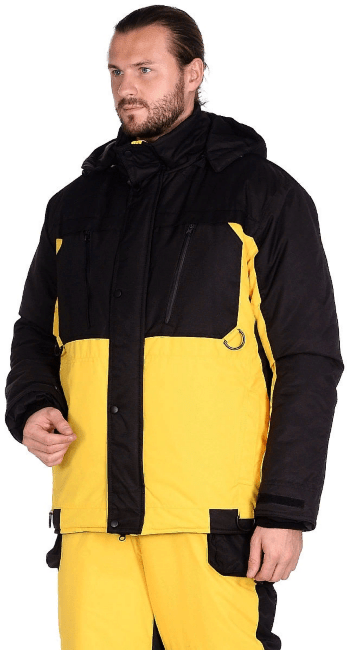 Костюм зимний TAYGERR Фишер -35°C таслан желтый 56-58 рост:170-176