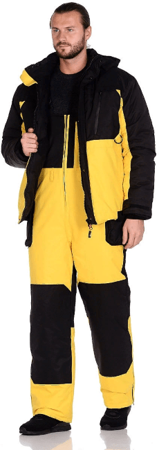 Костюм зимний TAYGERR Фишер -35°C таслан желтый 56-58 рост:170-176