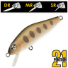 Воблер PONTOON21 CrackJack 38F-DR 38мм 2.5гр  0,8-1,2м R02 Fade Yamame