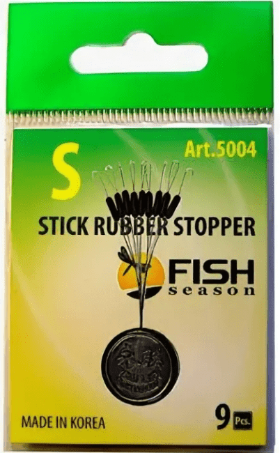 Стопор Fish season резиновый Цилиндр (9шт) 5004-SF Стопор Fish season резиновый Цилиндр (9шт) 5004-SF