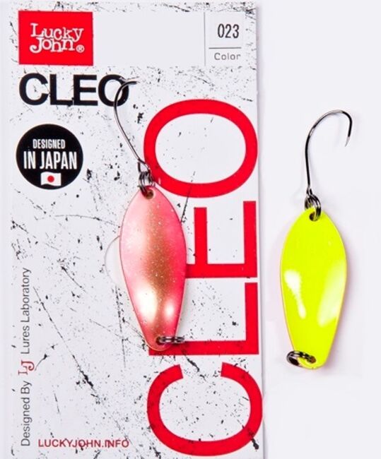 Блесна колеблющаяся Lucky John CLEO длин.34мм/03,5г 023 LJCL35-023