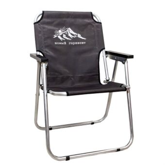 Кресло-шезлонг НОВЫЙ ГОРИЗОНТ алюминиевое цвет хаки ША-01