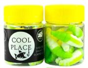 Силиконовая приманка COOL PLACE Maggot 1.6" Сыр #white/green 10шт/уп Силиконовая приманка COOL PLACE Maggot 1.6" Сыр #white/green 10шт/уп