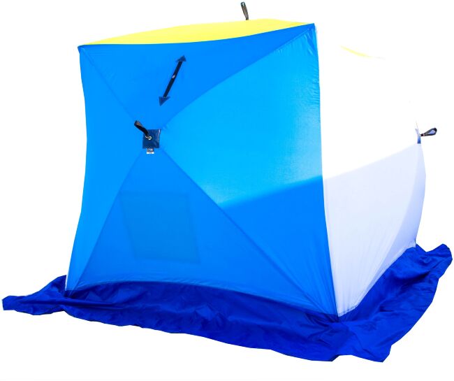 Палатка СТЭК Куб 2 трехслойная дышащая (ДхШхВ) 1,85х1,85х1,75м