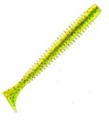 Виброхвост ZUB Swing 87мм цвет 310 желтый с блестками 5шт/уп