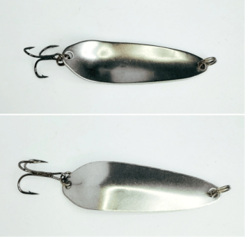 Блесна "Русская приманка" МАНДО 6,5 см /16 гр. Серебро /матовая