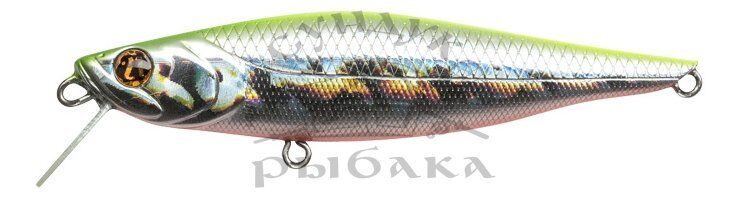Воблер PONTOON21 Kalikana Dun 95SP-SR 95мм 13.3гр 0.3-0.5м A62 Crash Fresh Chartreuse Silver Воблер PONTOON21 Kalikana Dun 95SP-SR 95мм 13.3гр 0.3-0.5м A62 Crash Fresh Chartreuse Silver