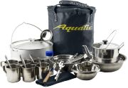 Пикниковый набор на 6 персон AQUATIC синий ПН-12-6С