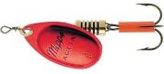 Блесна вращающаяся MEPPS Aglia Platinum Rouge (алый) №1 3,5г