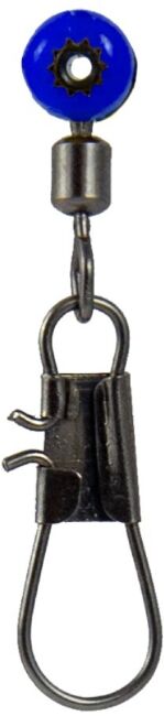 Застежка с вертлюжком FISH SEASON Plastic Head Snap №S 10кг 5шт/уп 5011-SF