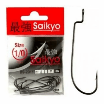 Крючки Saikyo BS-2311 BN №1/0 10шт/уп Крючки Saikyo BS-2311 BN №1/0 10шт/уп