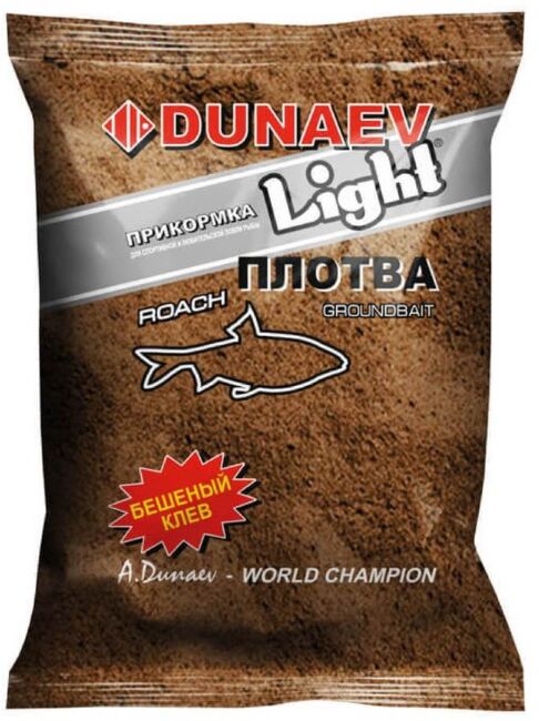 Прикормка DUNAEV Light 0.75кг Плотва